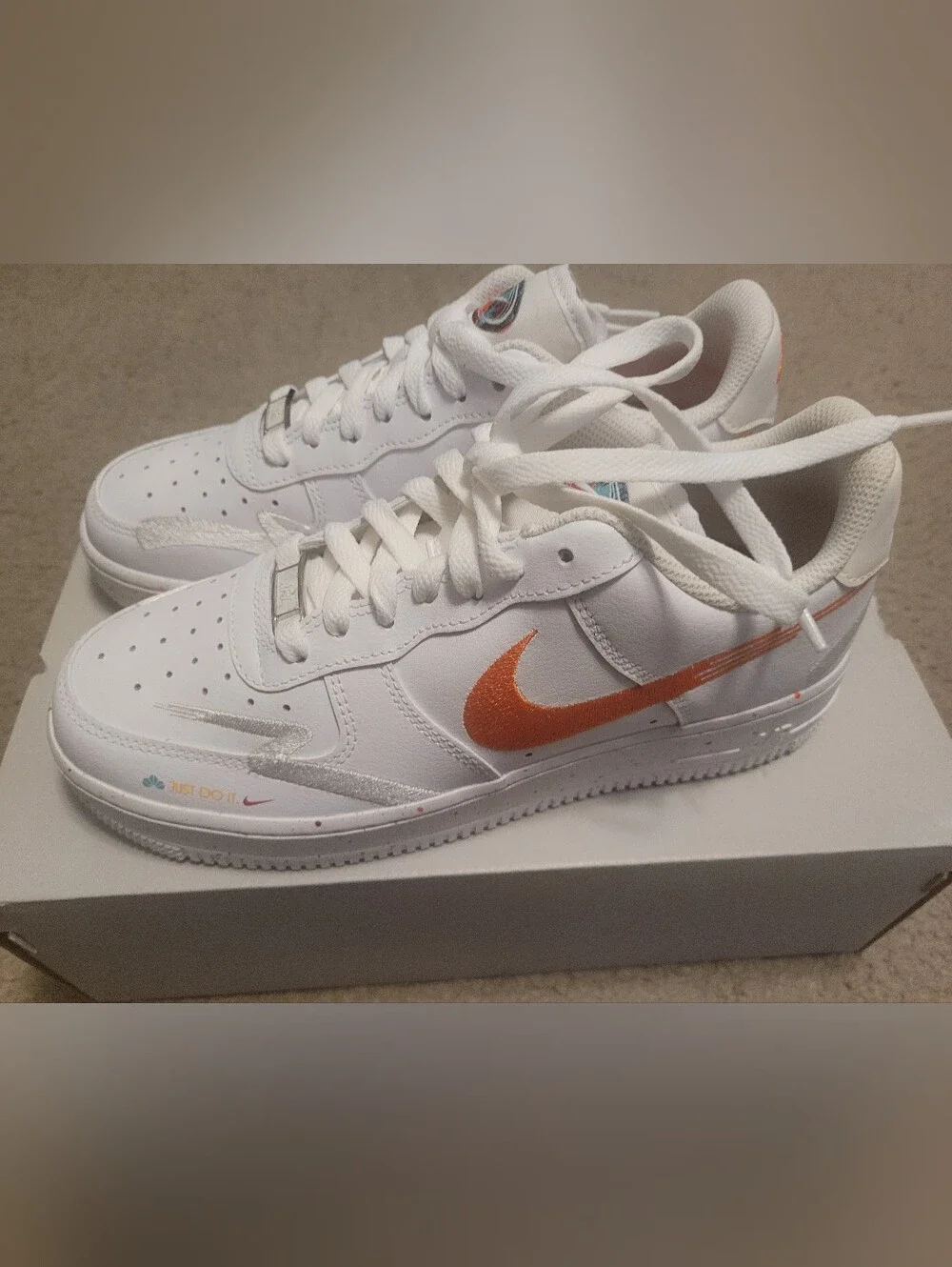 Nike clean white
